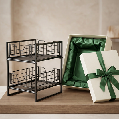 Organizer gift packaging concept, packaging not included